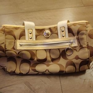Signature coach bag